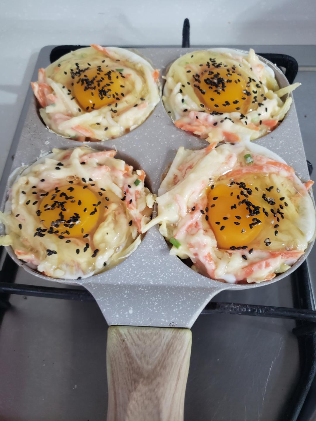 早餐饼(土豆丝饼、土豆丝鸡蛋饼)