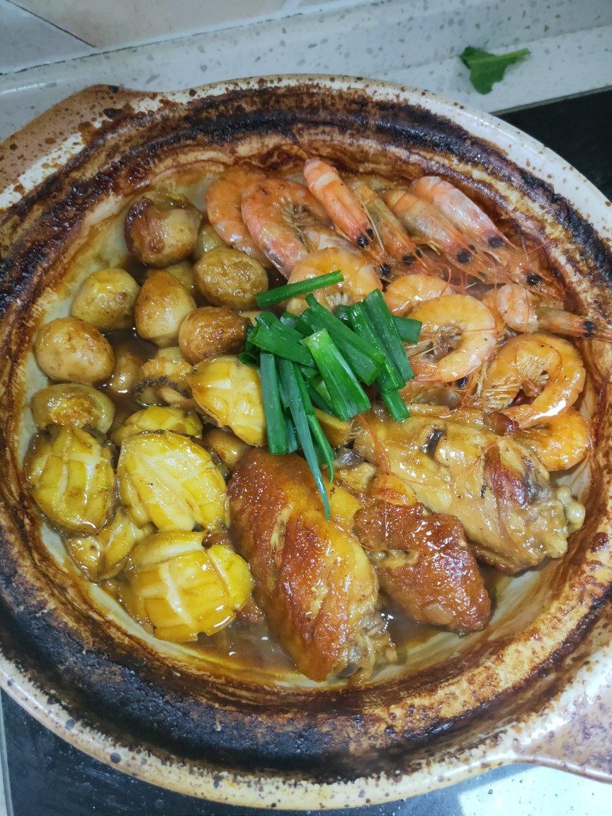 鲍鱼鸡翅煲（家庭版）