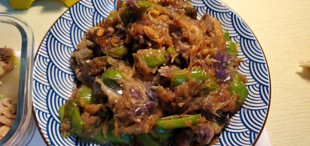 擂椒茄子 无油健康减脂餐