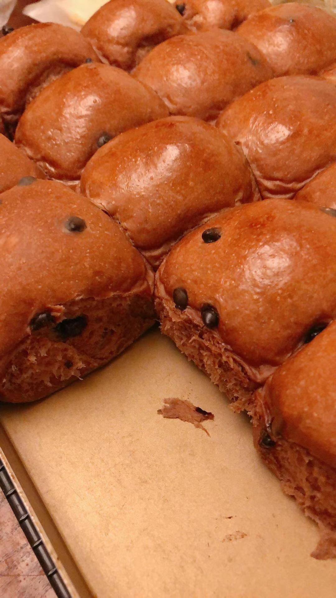 奶油巧克力吐司