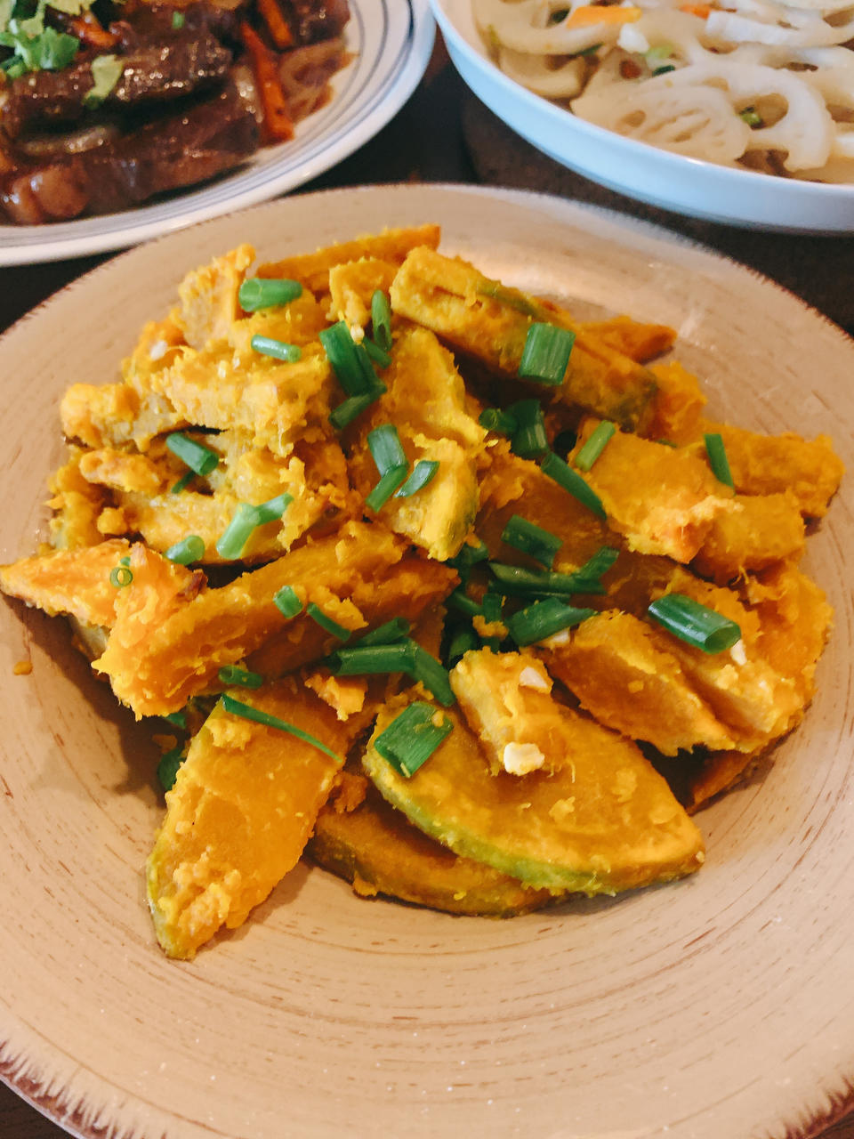 咸蛋黄南瓜（空气炸锅）