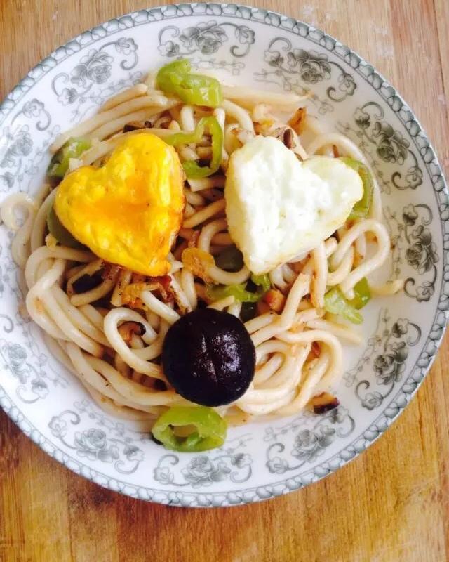 什锦炒乌冬面