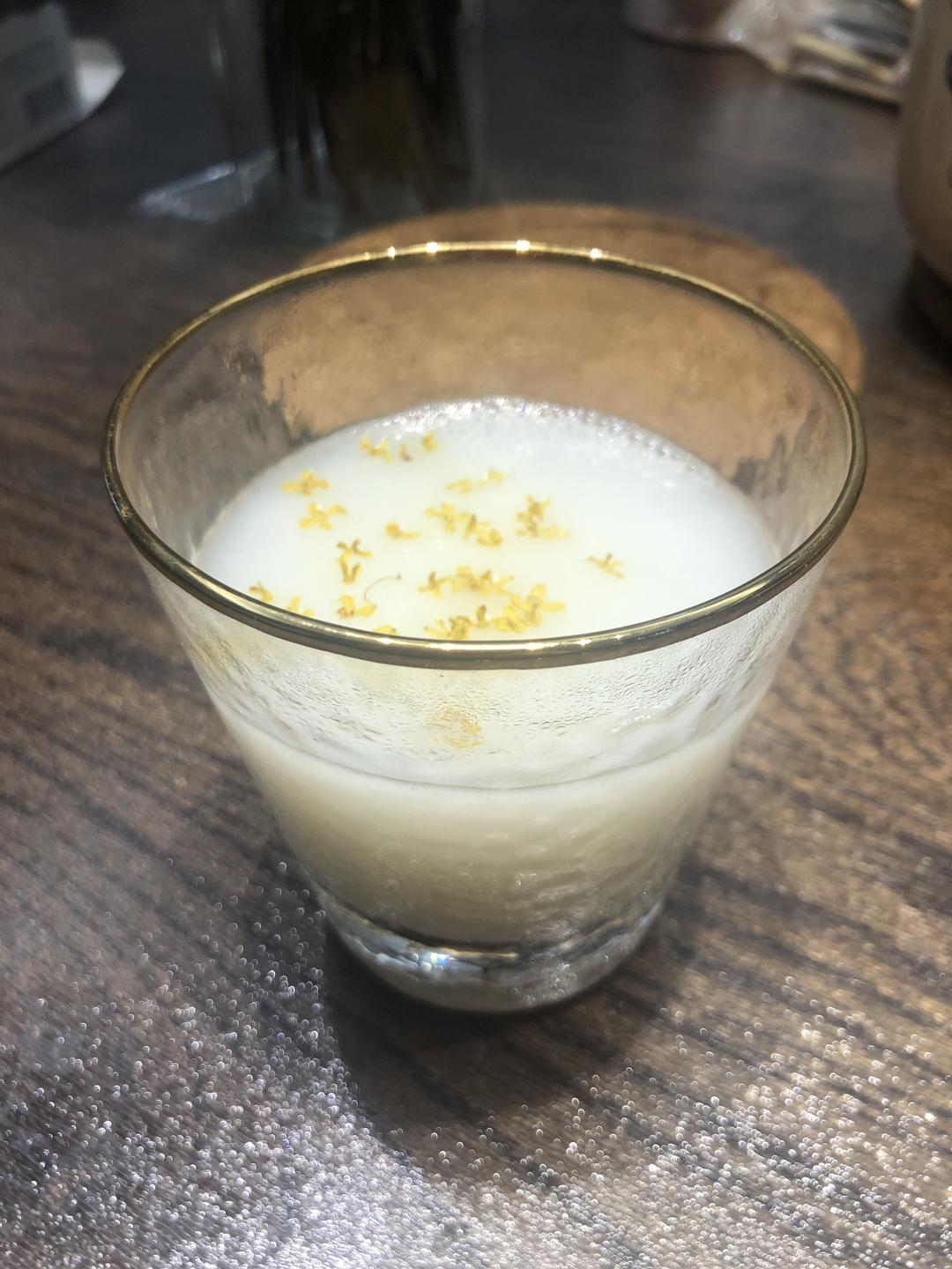 桂花淮山米浆的做法