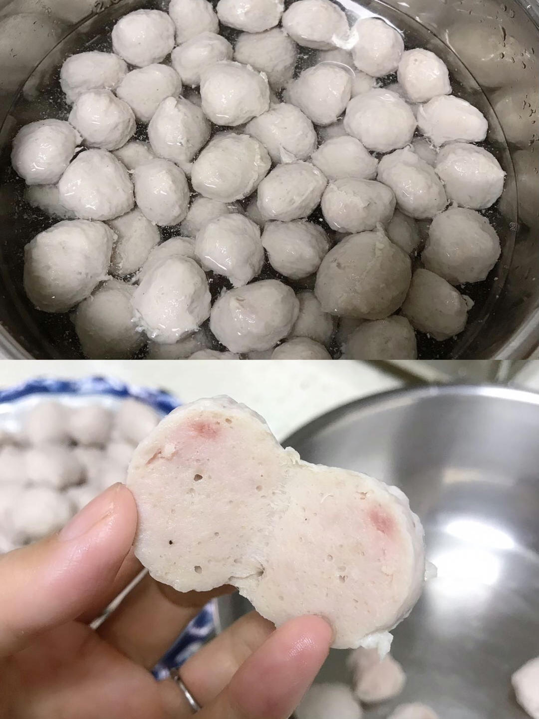 自制猪肉丸子