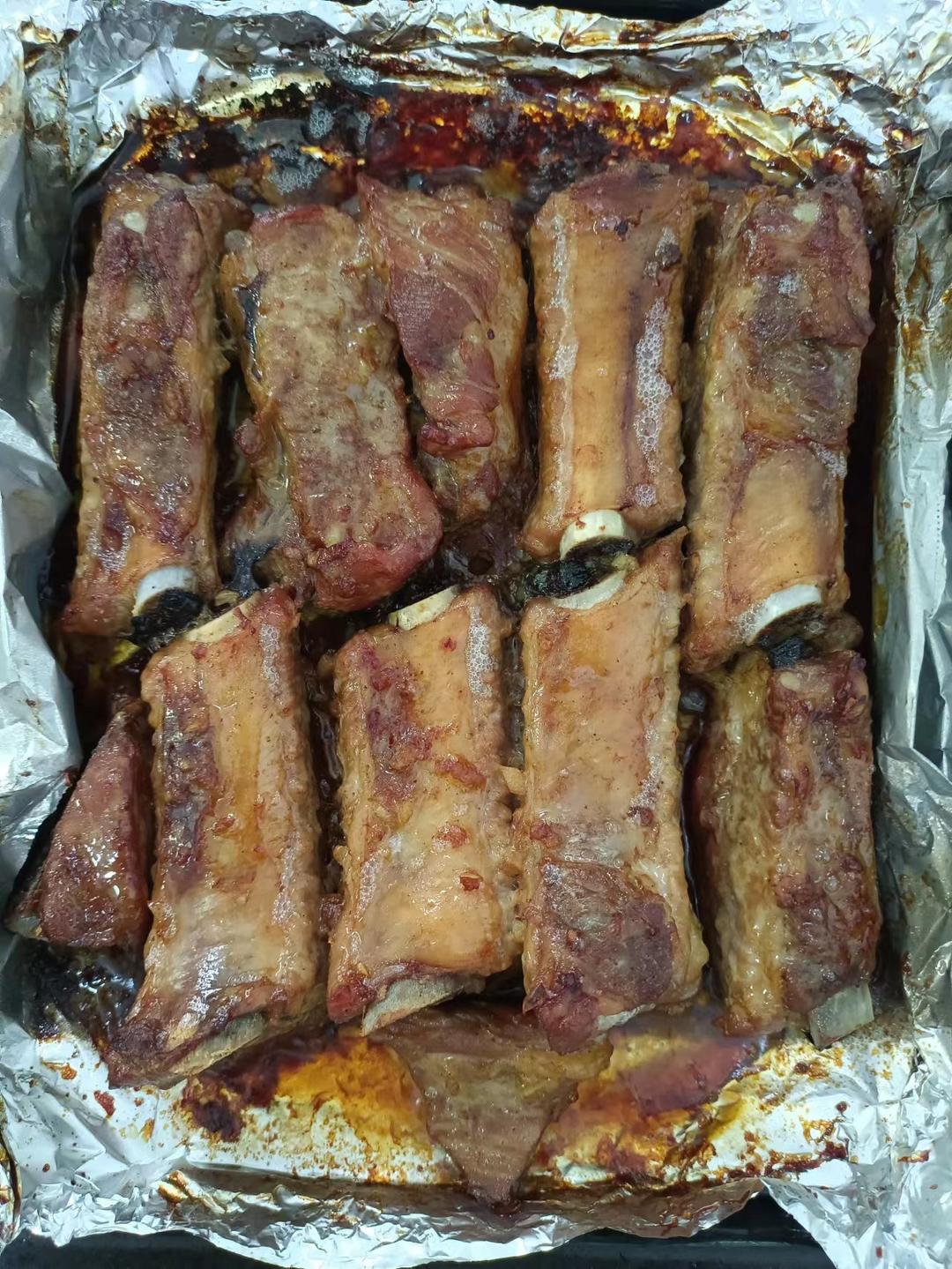 金牌蒜香骨（非油炸，烤箱版）