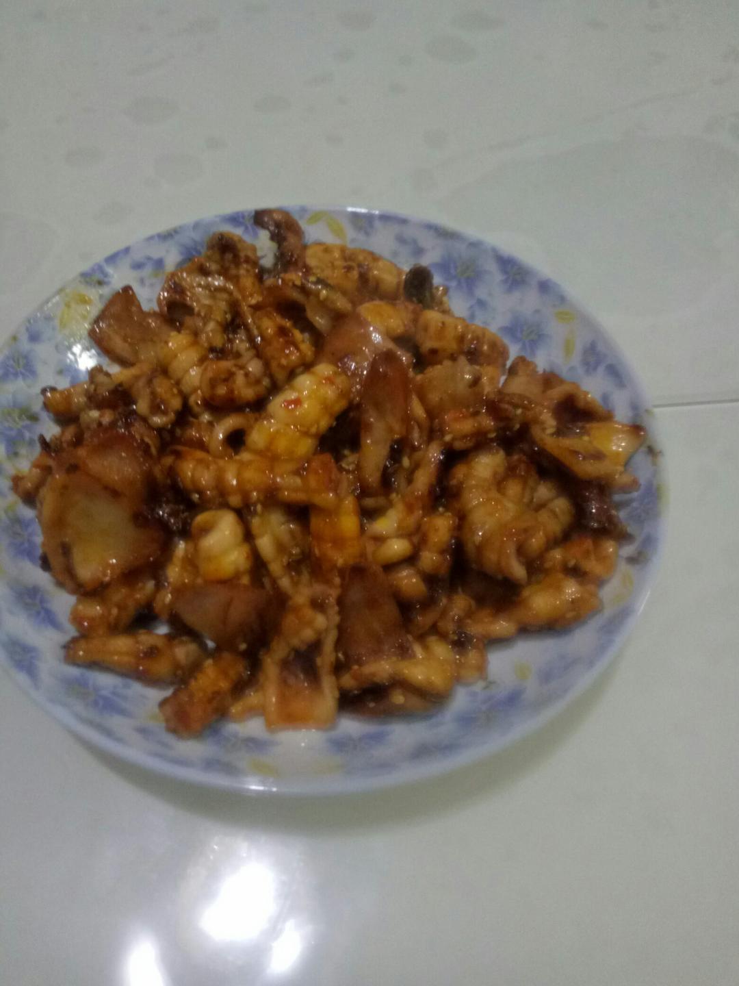 平底锅版铁板鱿鱼