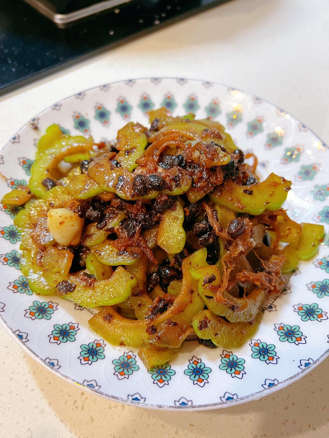 快手菜#豆豉鱼苦瓜的做法