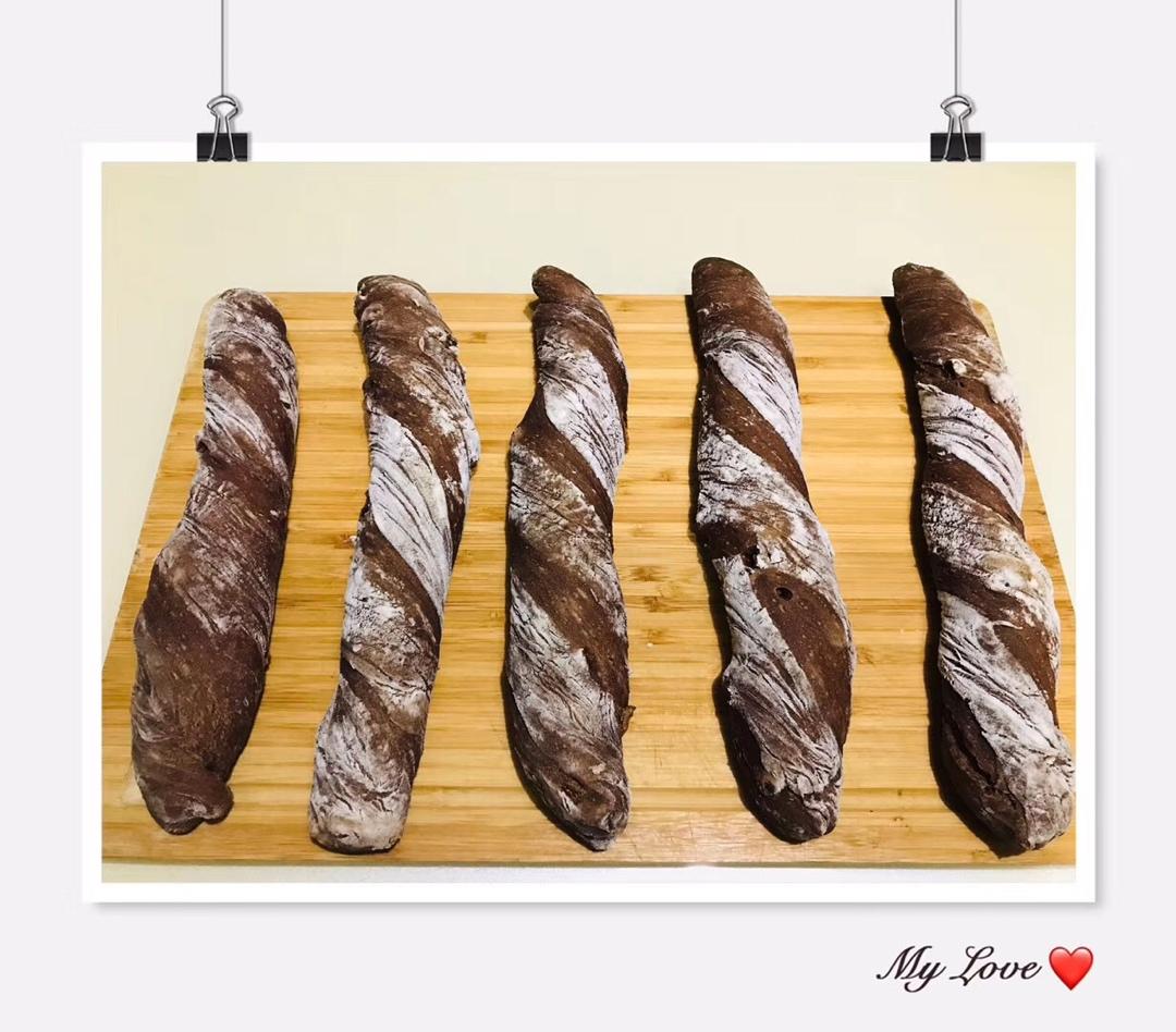 米歇尔可可面包（林大厨的手拌巧克力面包）