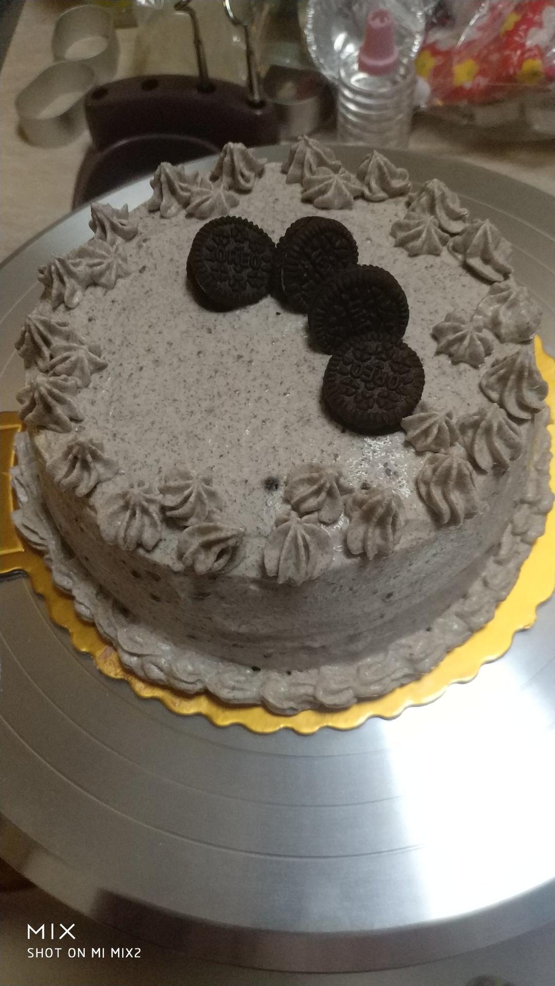 奥利奥咸奶油蛋糕