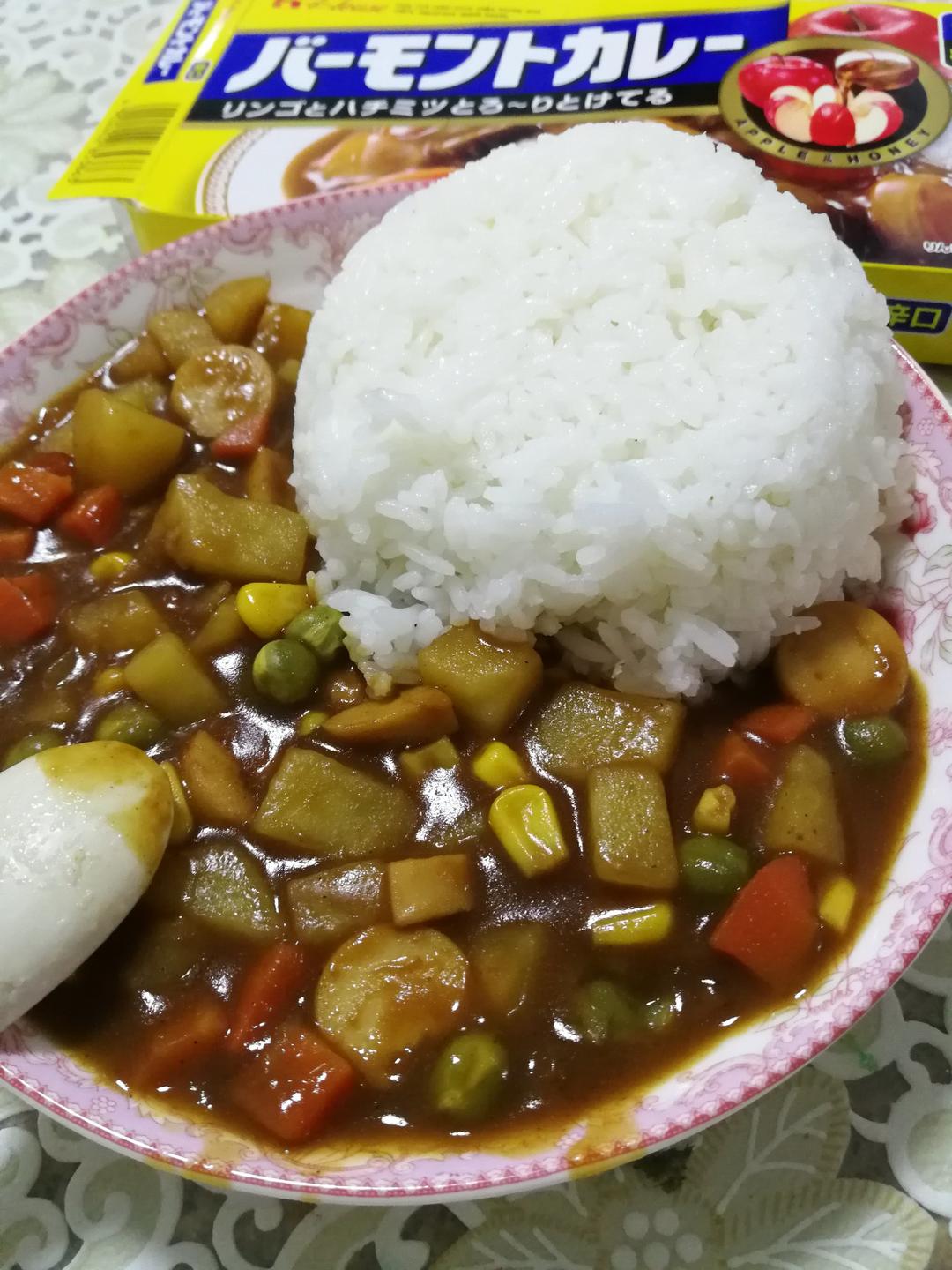 咖喱土豆饭