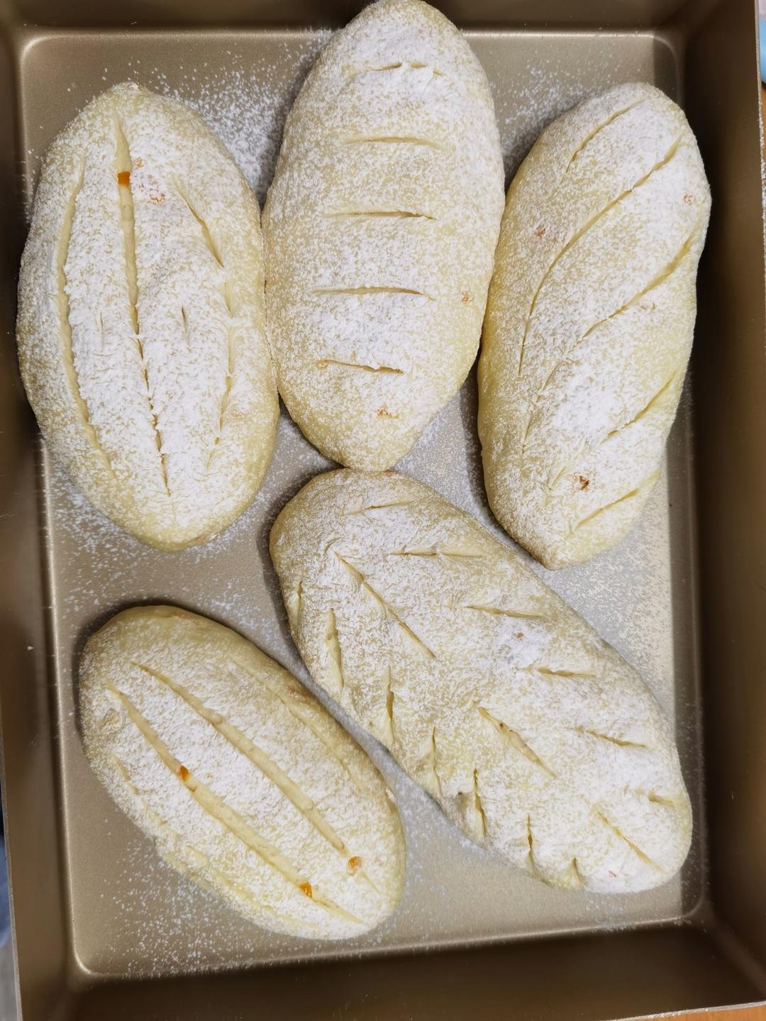 香橙奶酪面包【5月烤箱参考食谱】