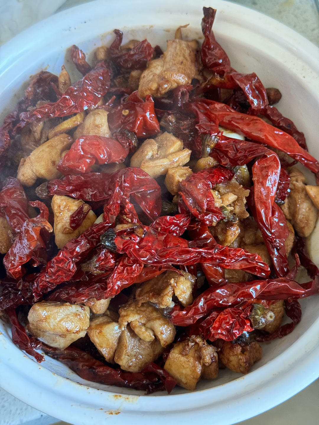 新疆柴窝堡辣子鸡（跟饭馆没差别）