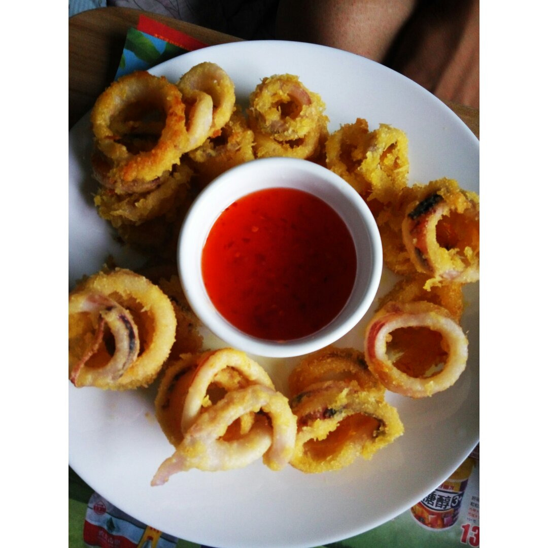 酥炸鱿鱼圈——好吃到停不了口