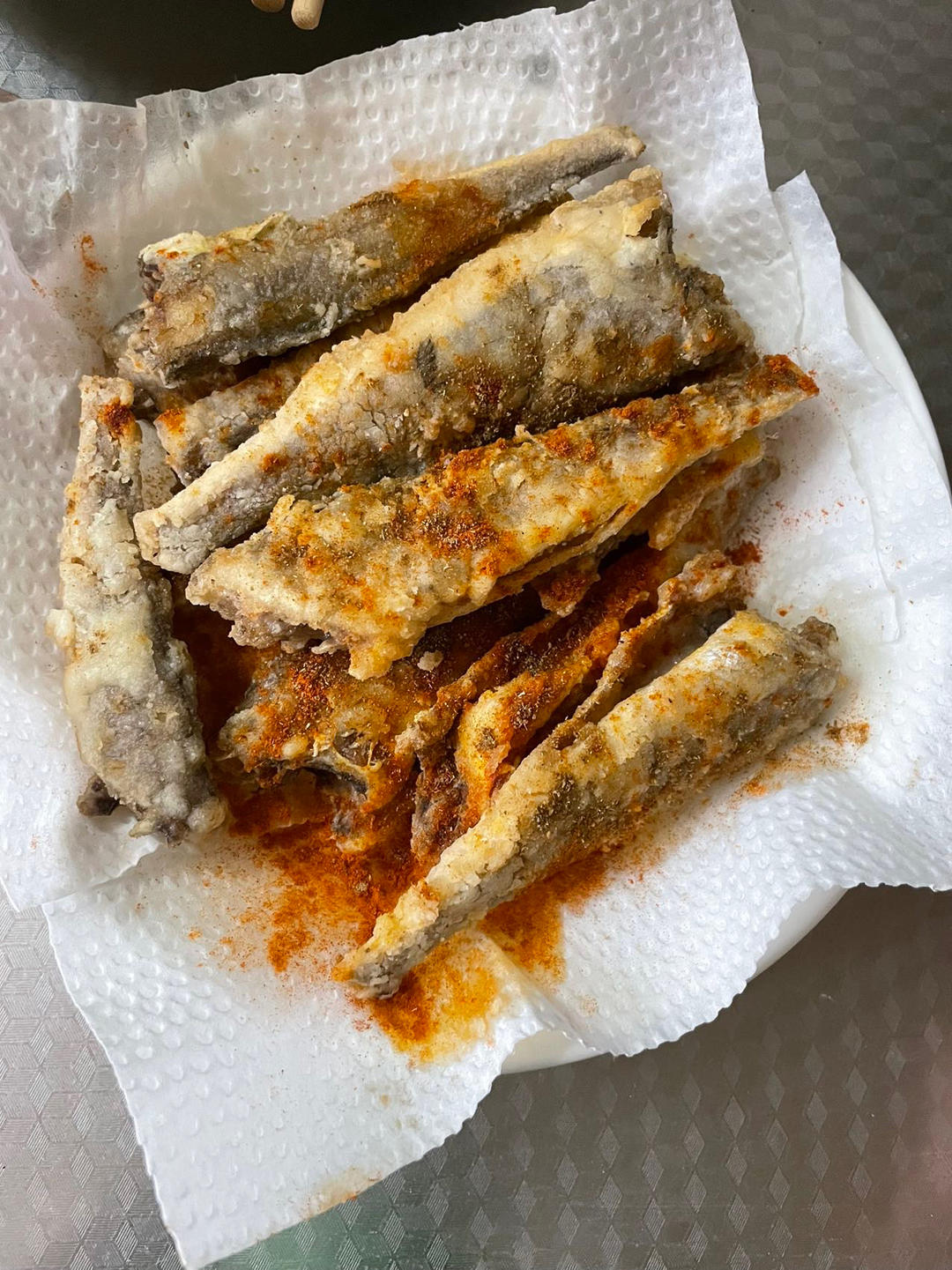 酥炸小黄鱼～吸油少