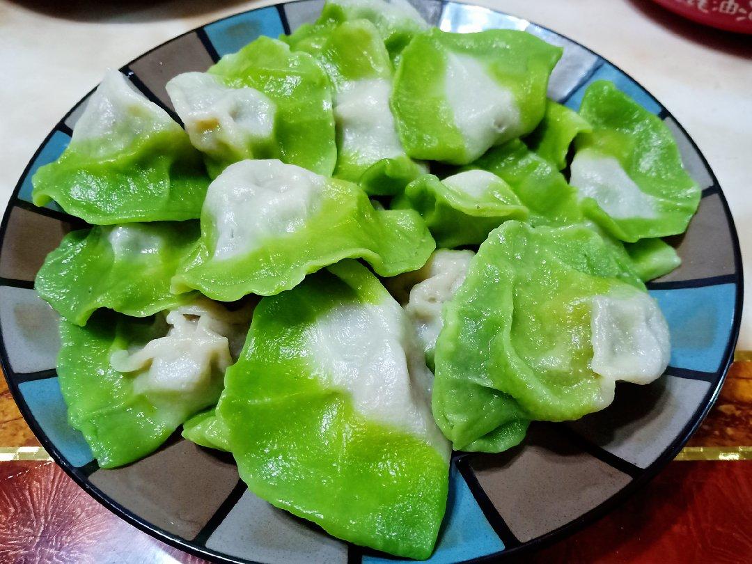 翡翠白玉白菜饺子详细版（附翡翠白玉白菜饺子包法，翡翠白玉饺子皮两种制法，面包机和面，翡翠白玉烧卖，各种馅料搭配）