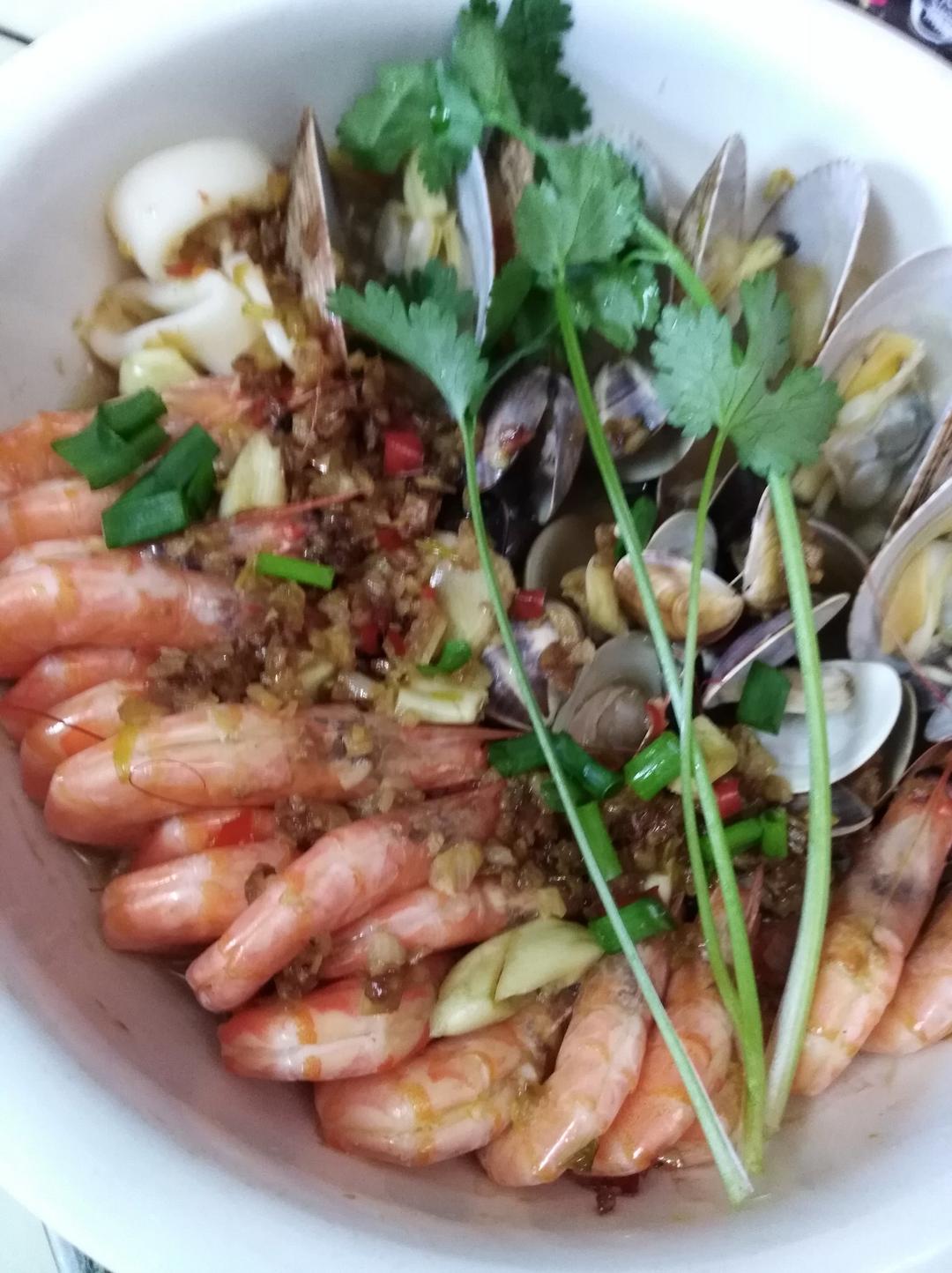 蒸一盘小海鲜