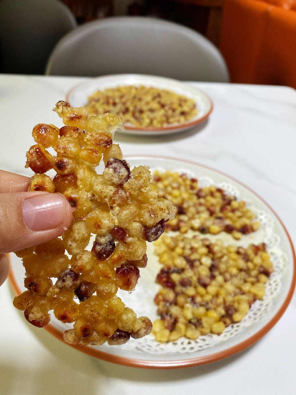 黄金玉米烙（来自抖音）