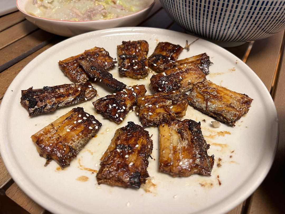 干炸带鱼（裹粉与不裹粉对比版）