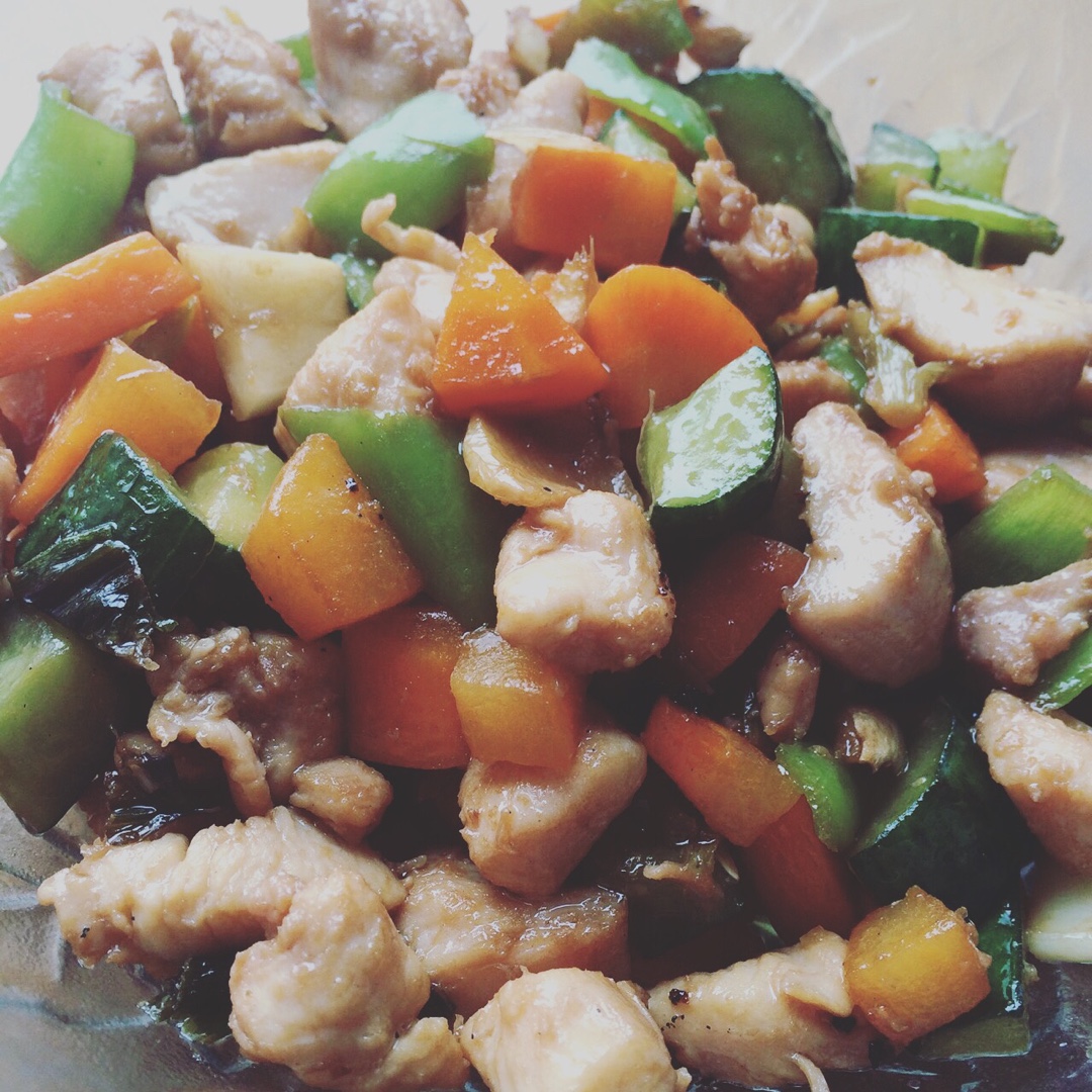 家庭改良版宫爆鸡丁