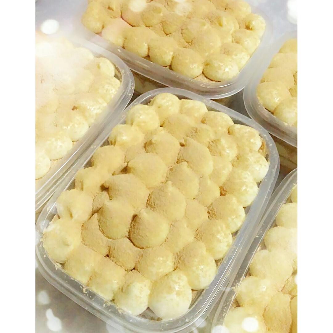 网红日式豆乳盒子蛋糕