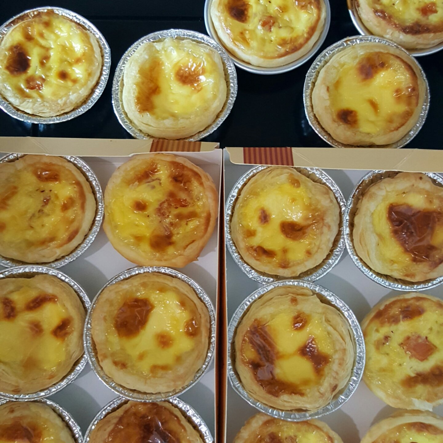 超完美味道超正的蛋挞配方，比KFC的还要嫩还要香~做过最好吃的蛋挞配方