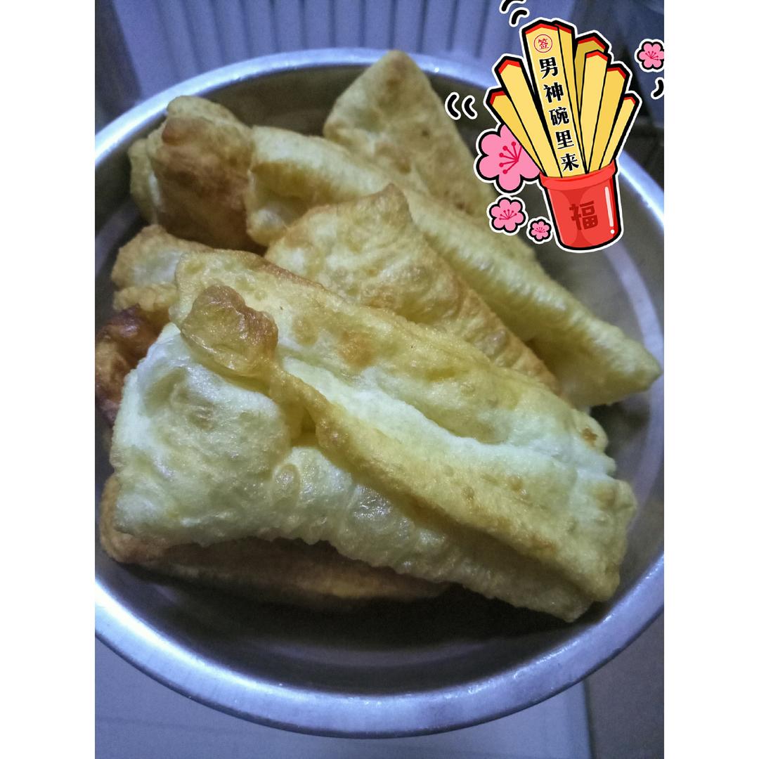 家庭油条的做法