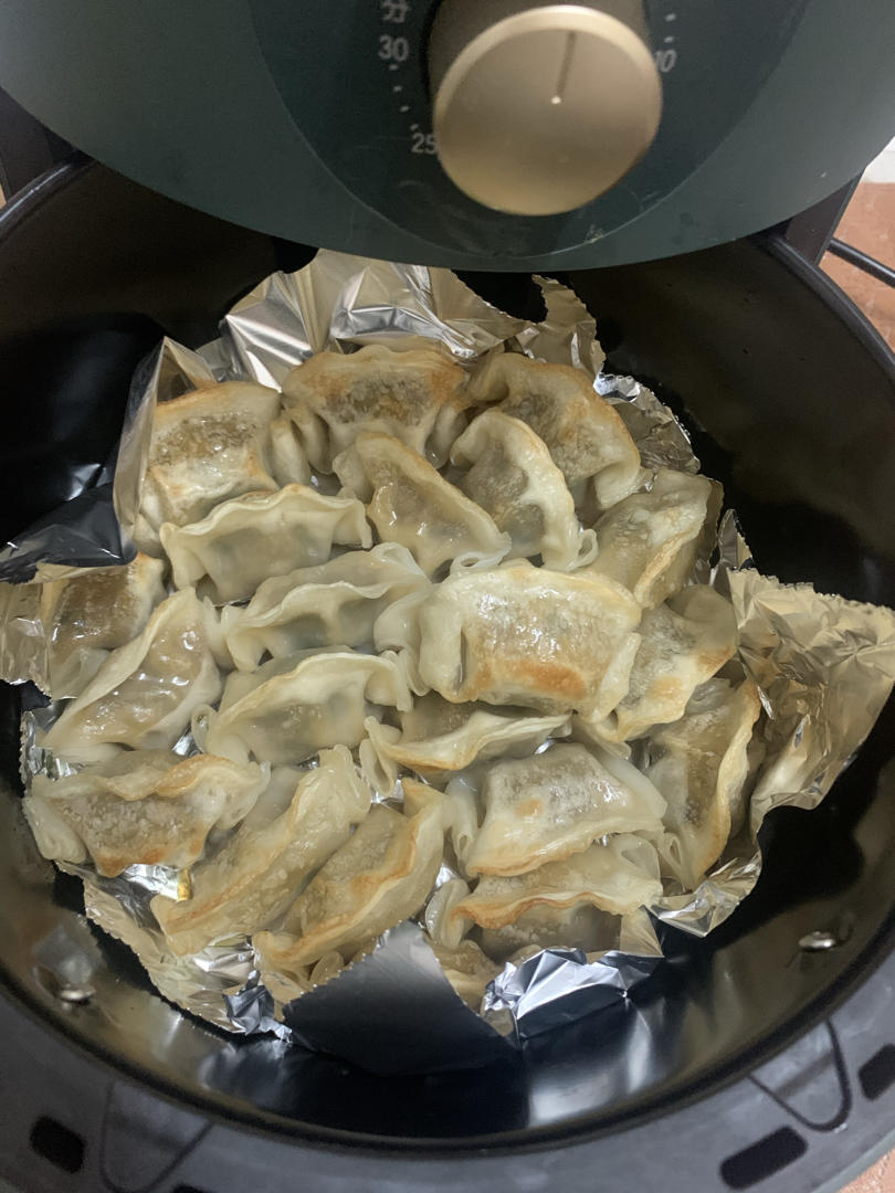 空气炸锅炸饺子