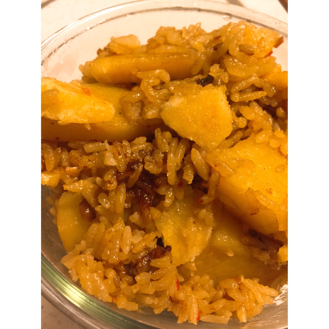 土豆焖饭（电饭锅版）