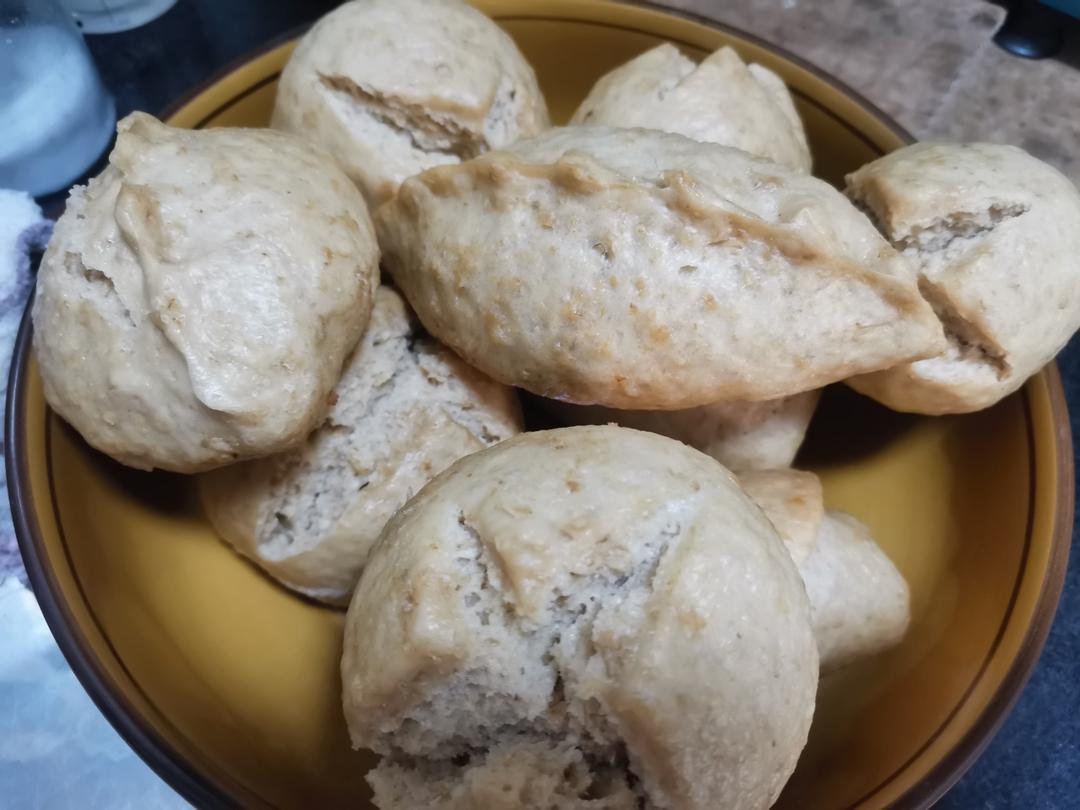全麦燕麦馒头