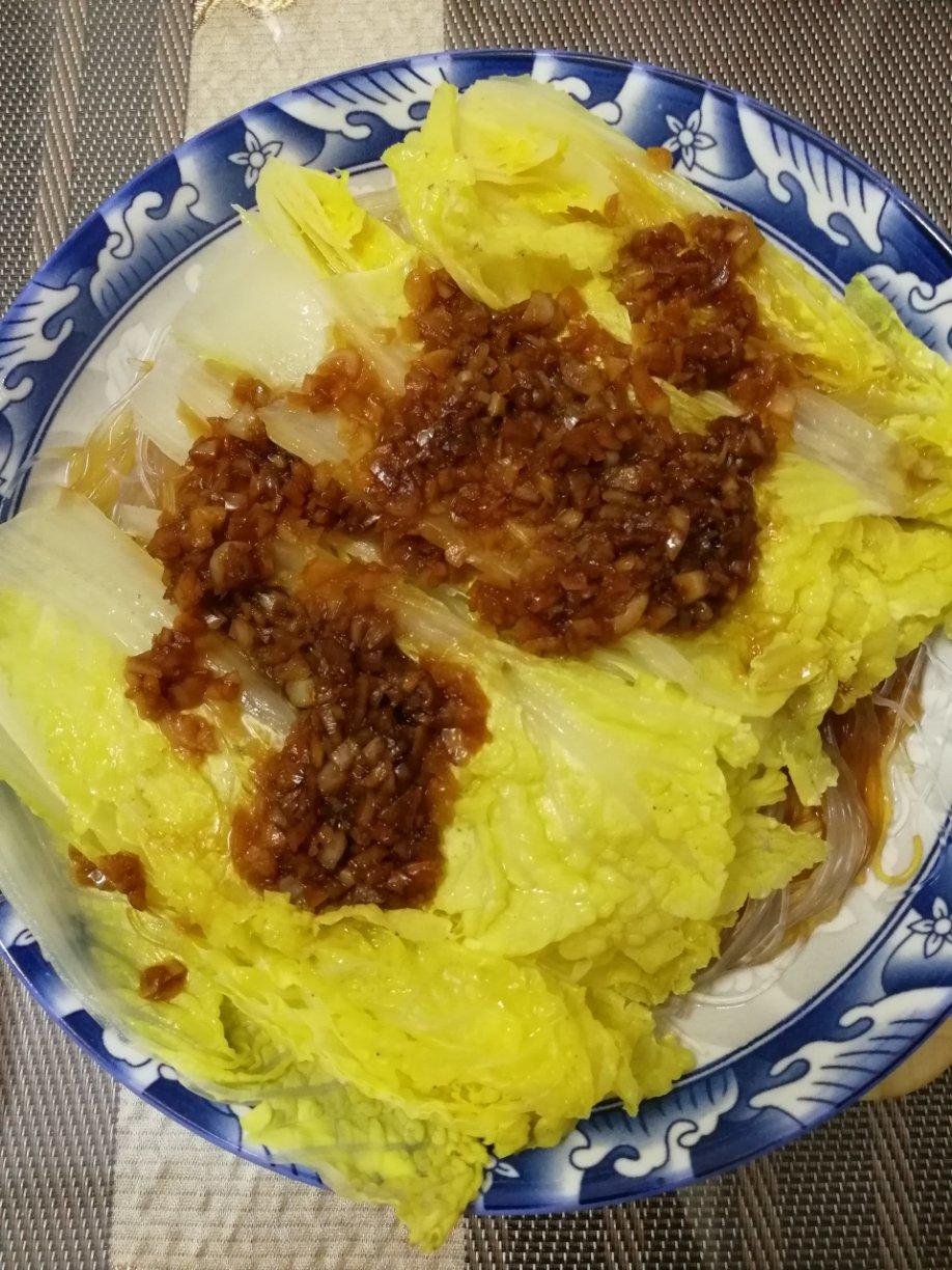 蒜蓉粉丝蒸娃娃菜