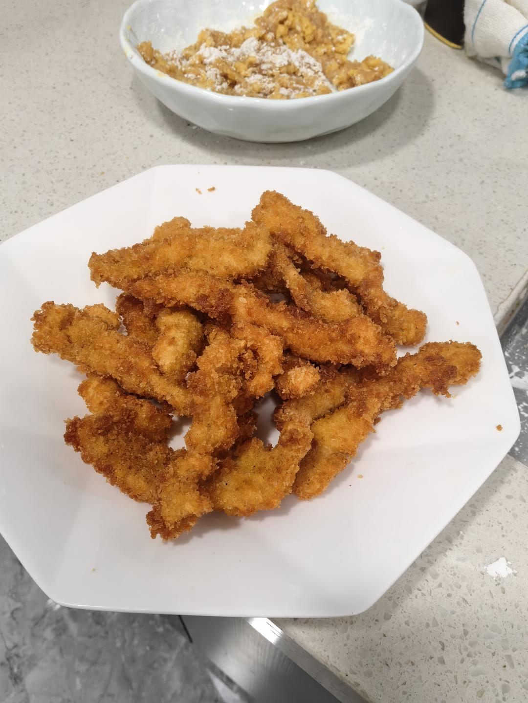 香酥炸鸡柳（自制鸡柳）超级香适合小孩子