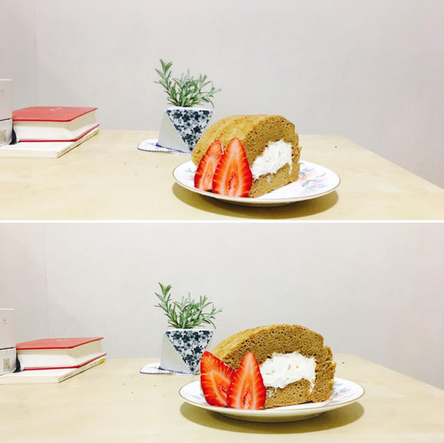 咖啡戚风蛋糕卷