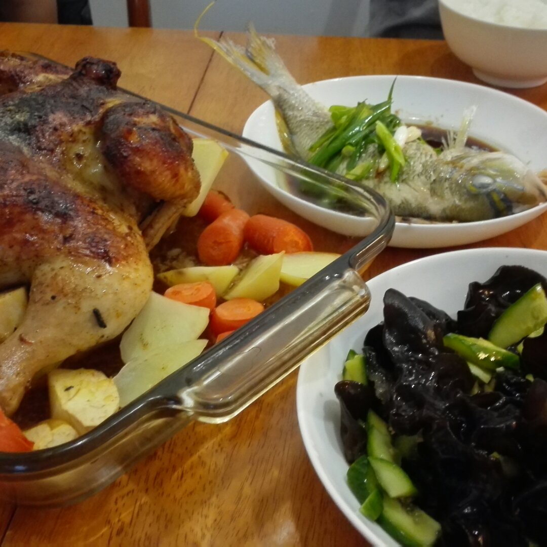 袋袋烤鸡--自制腌料+脆皮秘籍