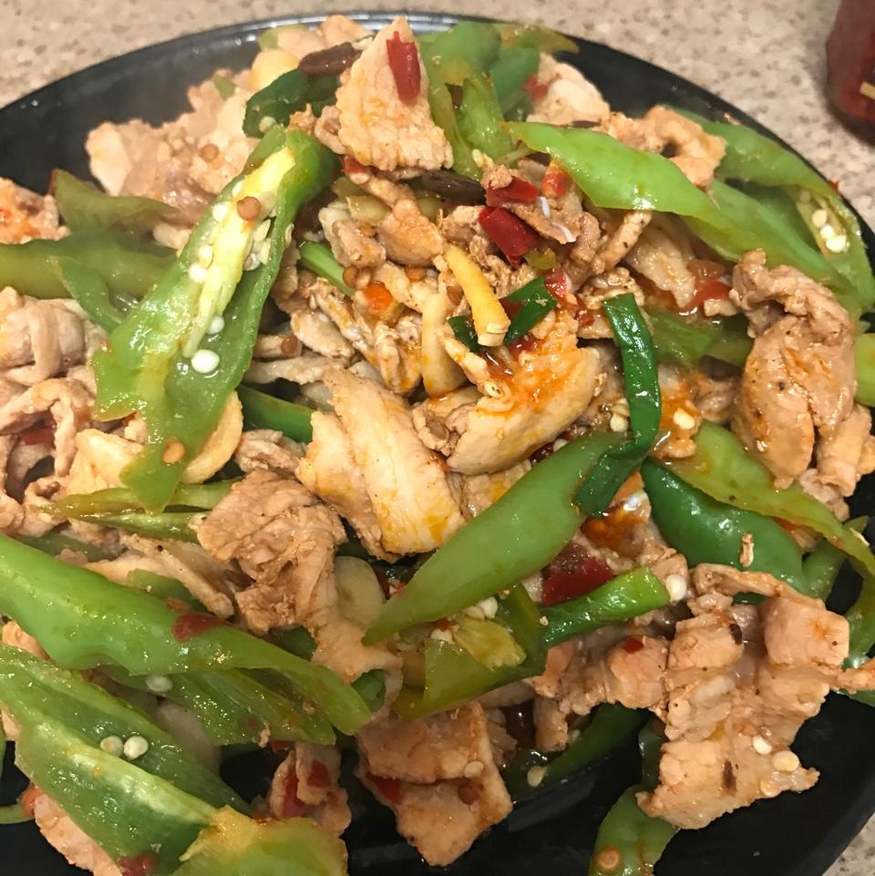 生炒五花肉