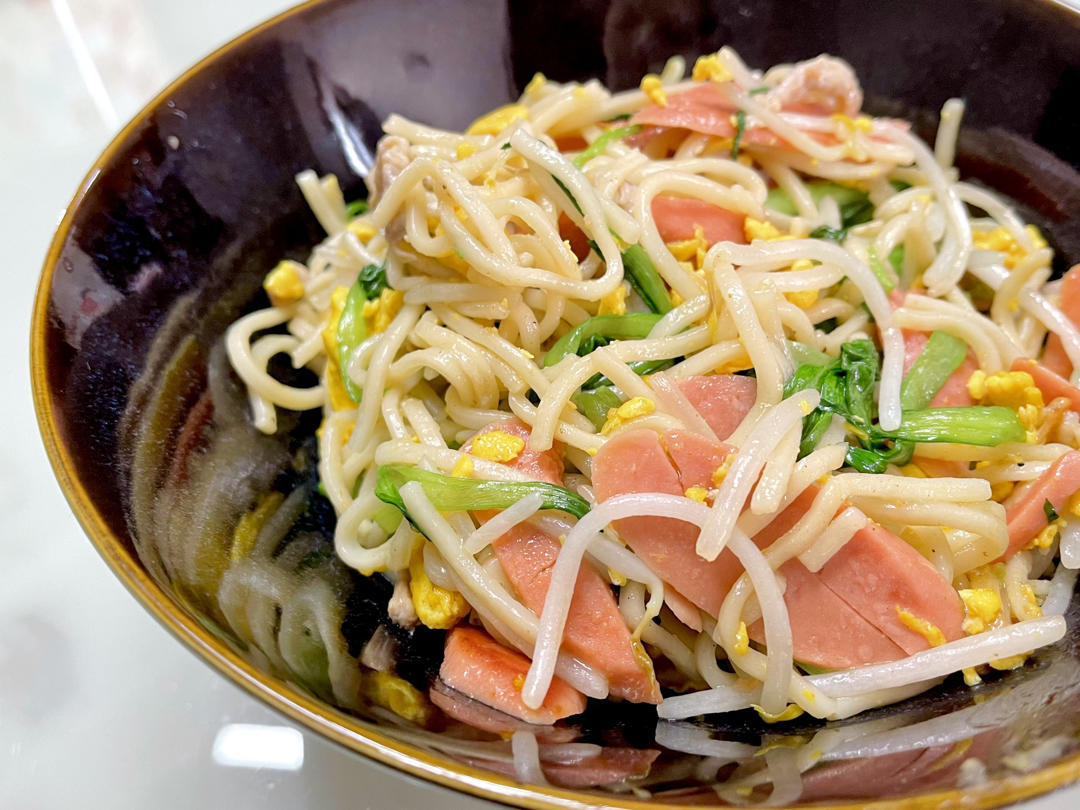 🍜最简单最好吃的家常炒面