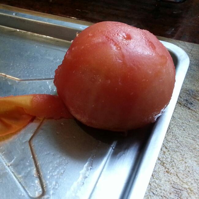 番茄快速剥皮大法的做法 步骤2
