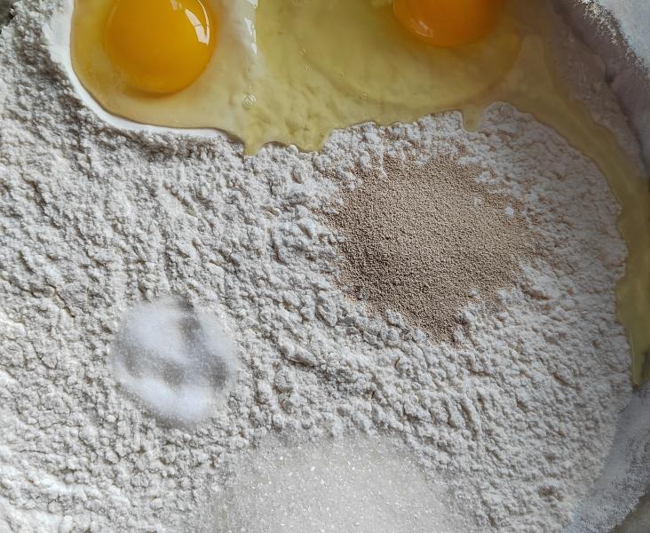 纯奶手撕吐司的做法 步骤1