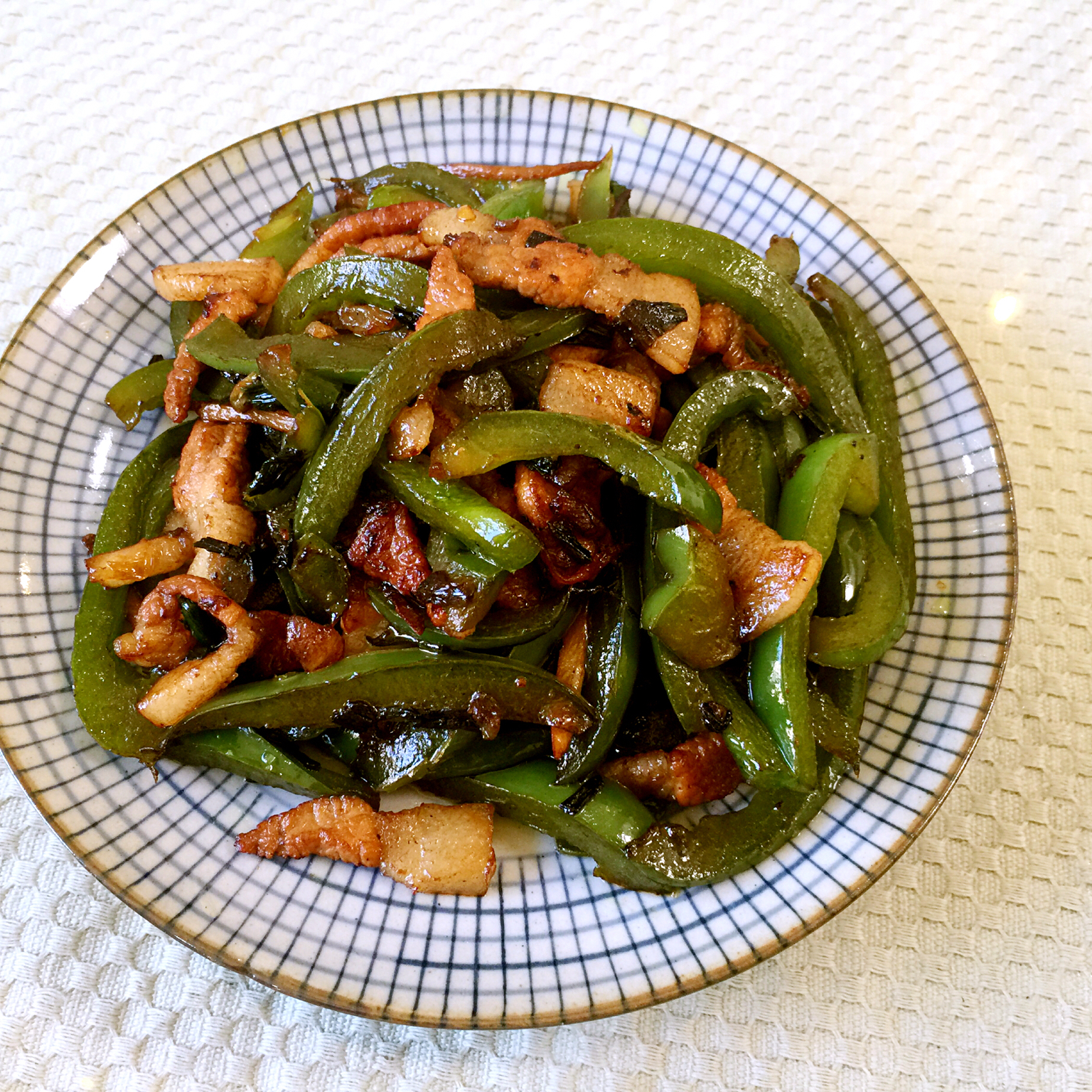 肉丝炒青椒