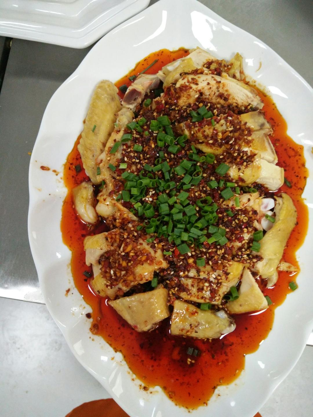 平淡又静然做的白砍鸡白斩鸡白切鸡口水鸡