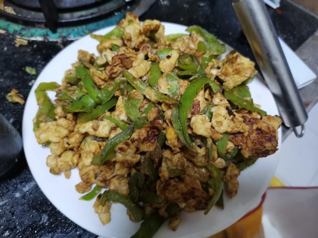 尖椒炒鸡蛋