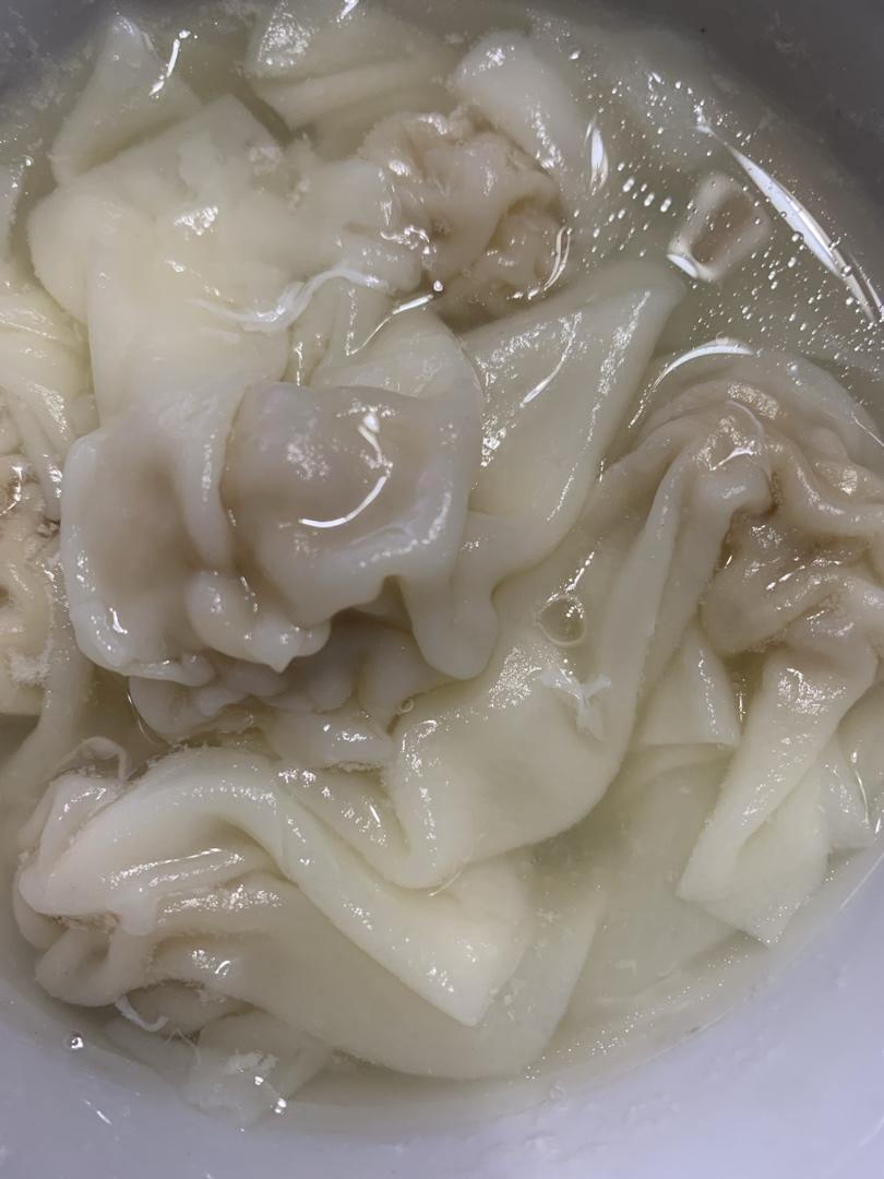 肉不柴的馄饨馅