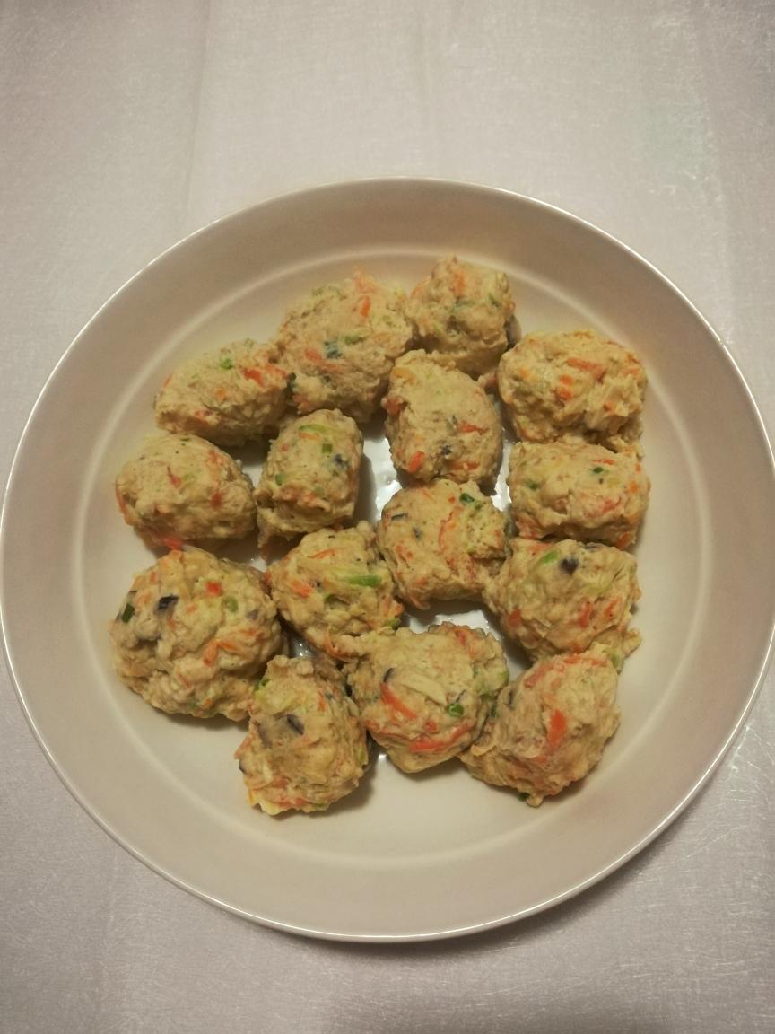 健身减脂蔬菜鸡胸肉丸