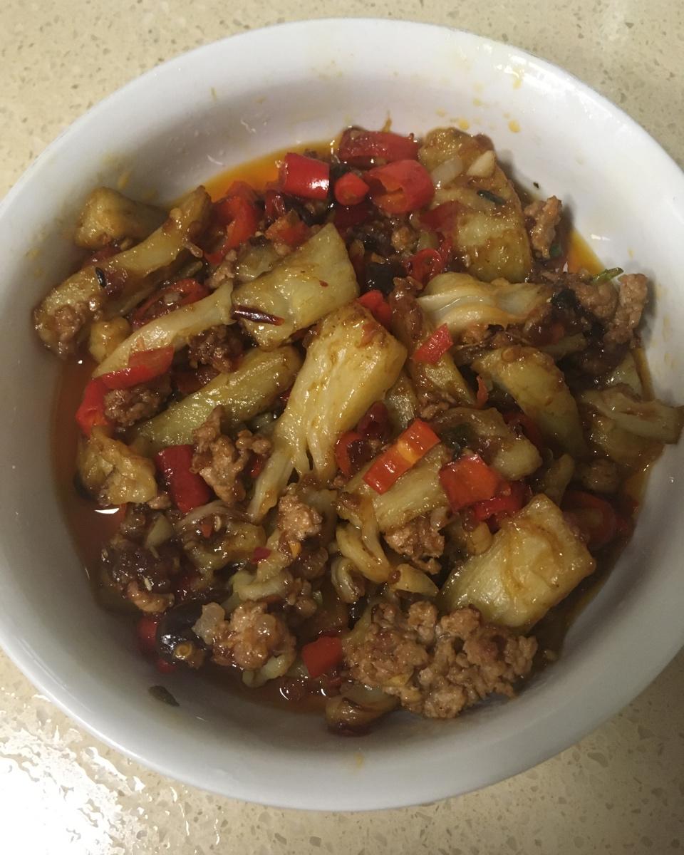 鱼香茄子是如此勾人，以至于连体重都不顾了！