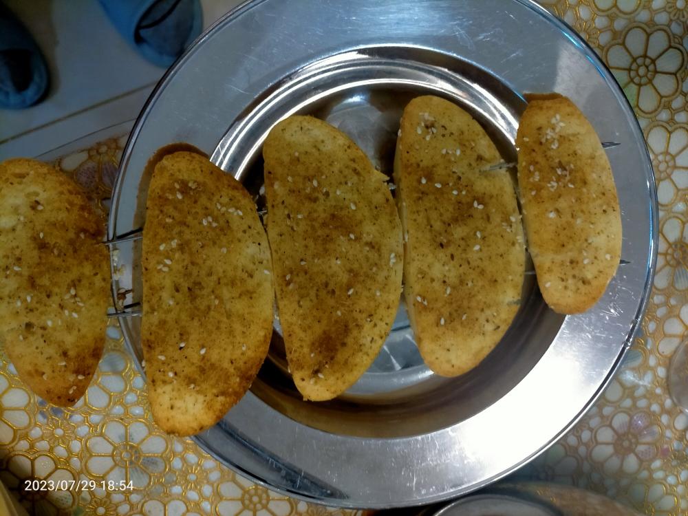【素食】家庭烤箱版烤馒头片
