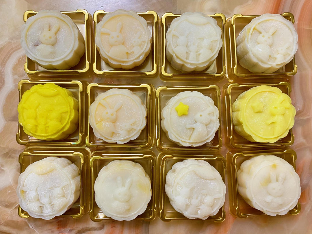 《Tinrry下午茶》冰皮月饼（奶黄馅）