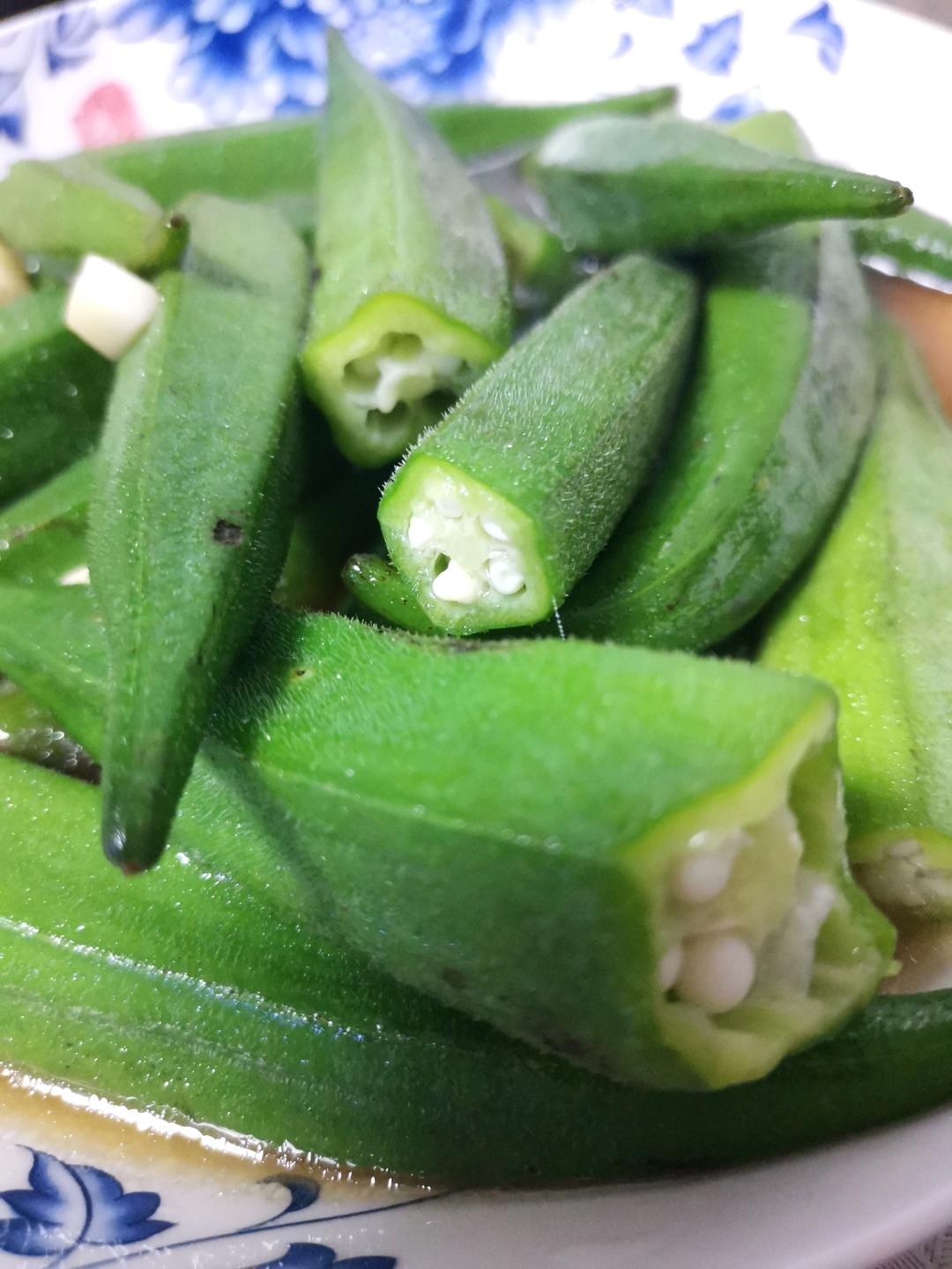 蚝油秋葵