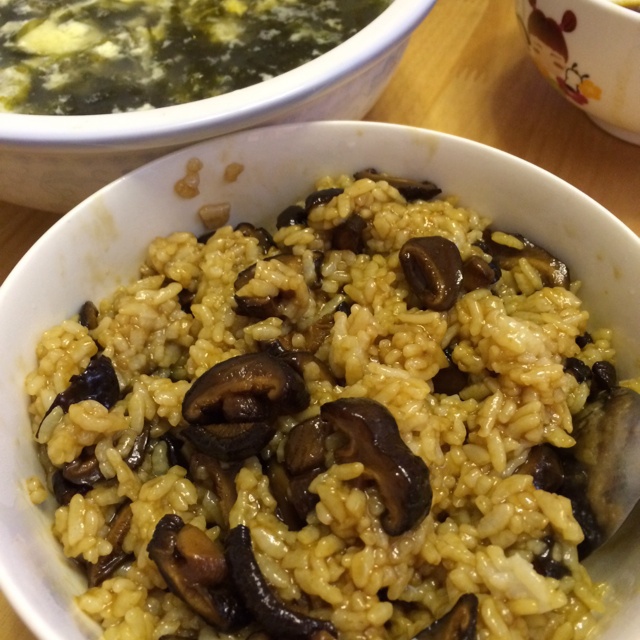 香菇油饭