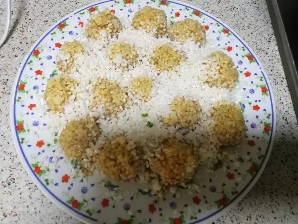 一口一个超过瘾的珍珠丸子