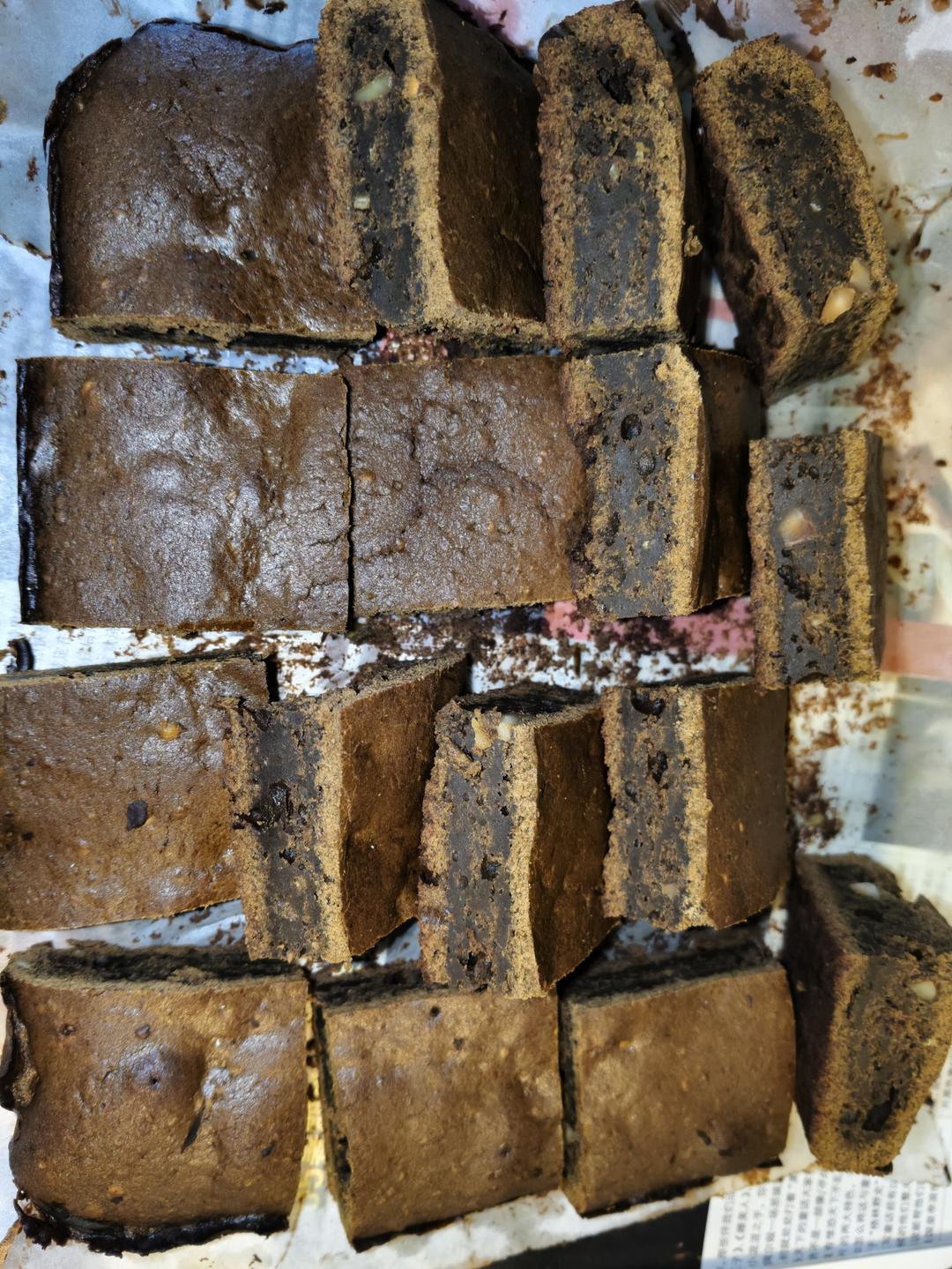 抹茶红豆布朗尼 match brownie