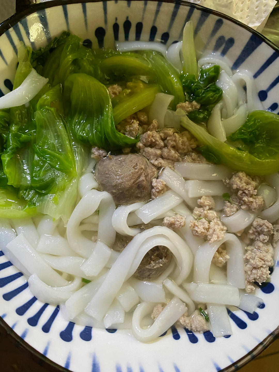瘦肉汤河粉